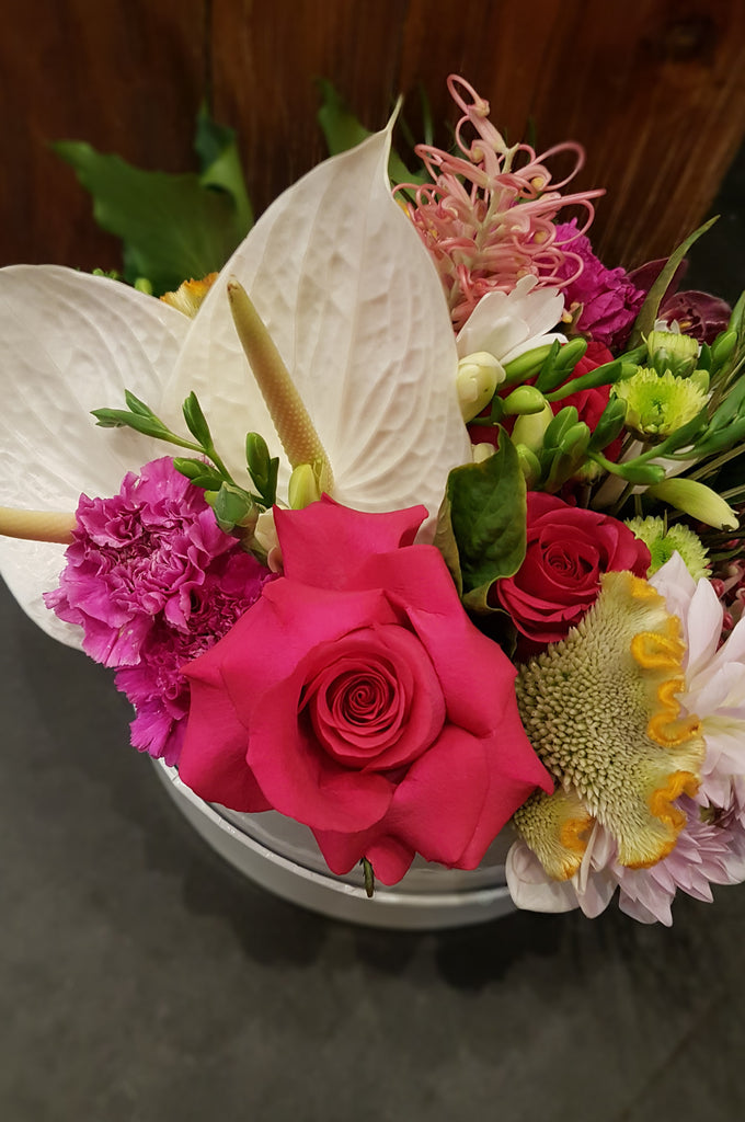 Bloom Box, Flower Box, Hat Box, Gungahlin florist, Canberra Florist